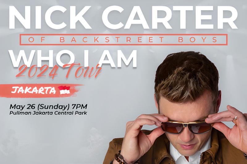 Nick Carter Backstreet Boys siap sambangi Jakarta di konser Who I Am Nick Carter Backstreet Boys siap sambangi Jakarta di konser Who I Am
