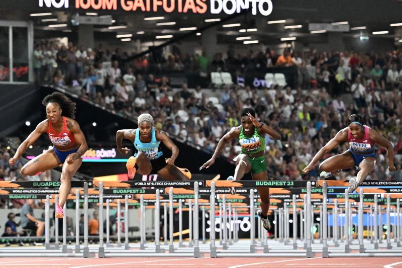 Devynne Charlton pecahkan rekor dunia 60m lari gawang indoor putri