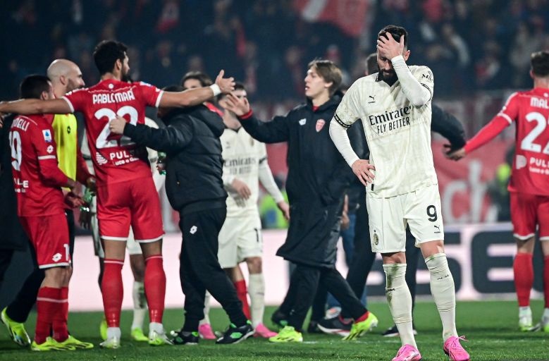 Klasemen Liga Italia, AC Milan makin tertinggal dari Juve dan Inter