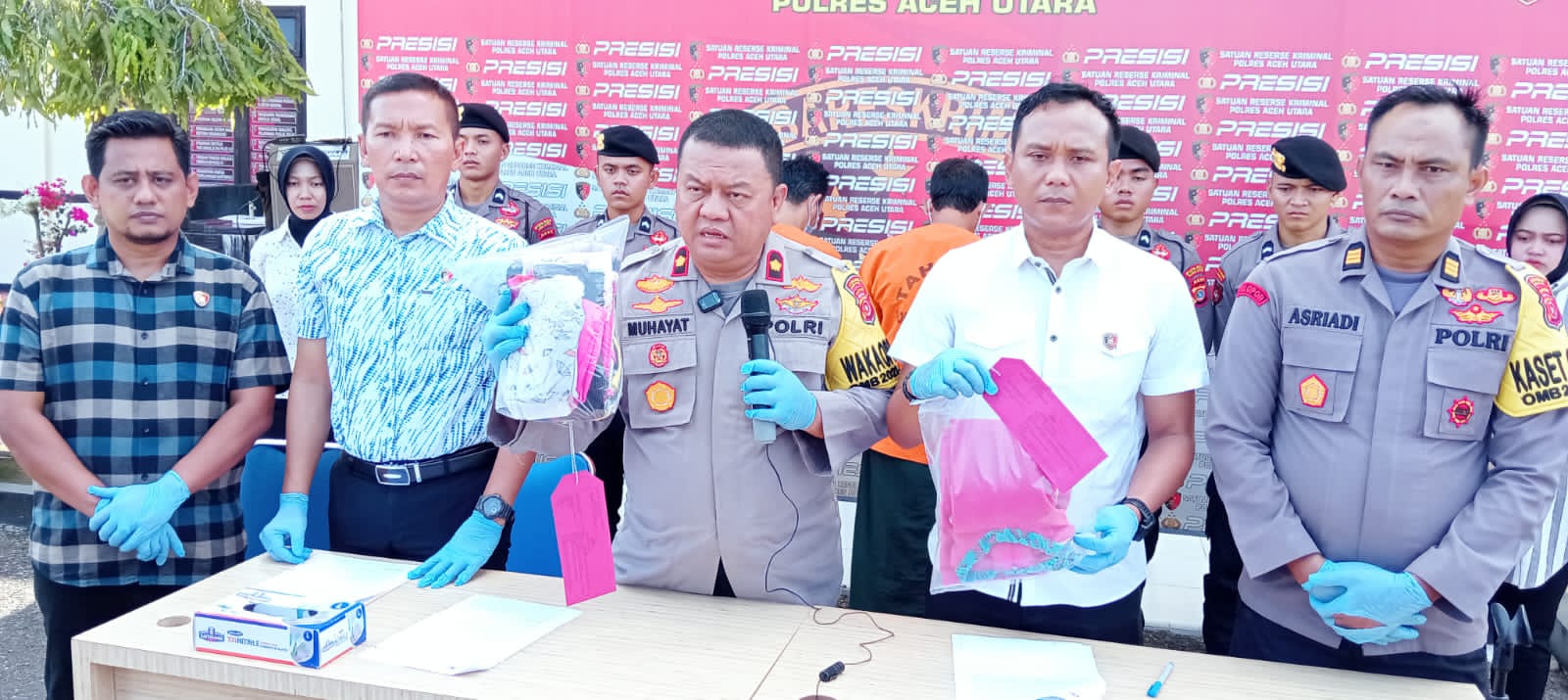 Satreskrim Polres Aceh Utara amankan dua pelaku pelecehan seksual Satreskrim Polres Aceh Utara amankan dua pelaku pelecehan seksual