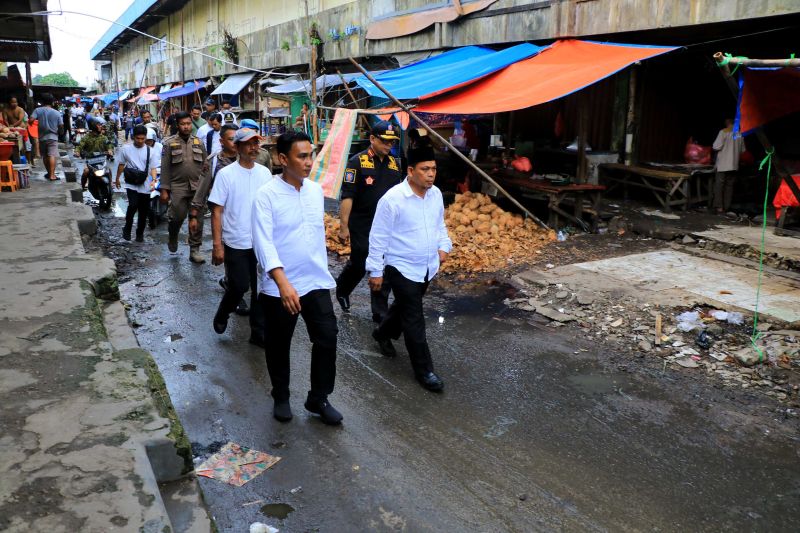 Pemkot Tangerang relokasi pedagang Pasar Anyar akhir Februari Pemkot Tangerang relokasi pedagang Pasar Anyar akhir Februari