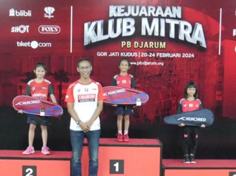 Klub Champion Klaten raih titel kampiun terbanyak di Kejuaran Mitra PB Djarum 2024