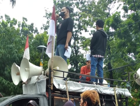 Massa KaPK dukung hakim PTUN putus perkara Anwar Usman secara adil