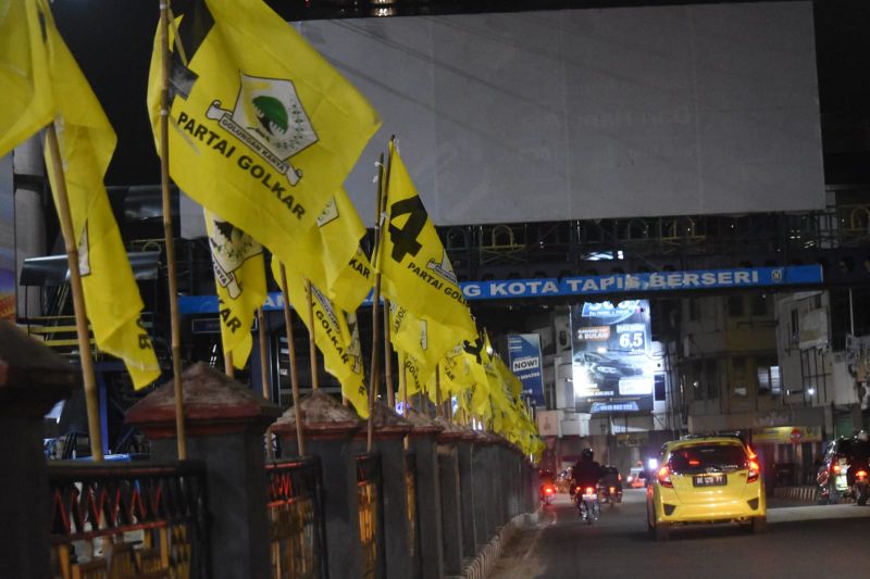 Golkar sebut telah penuhi target kursi di DPR berdasarkan hitung cepat Golkar sebut telah penuhi target kursi di DPR berdasarkan hitung cepat