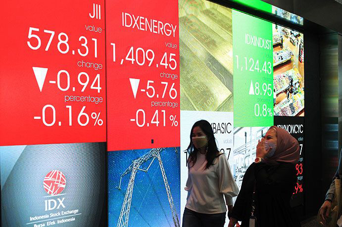 IHSG Senin dibuka melemah 12,23 poin IHSG Senin dibuka melemah 12,23 poin
