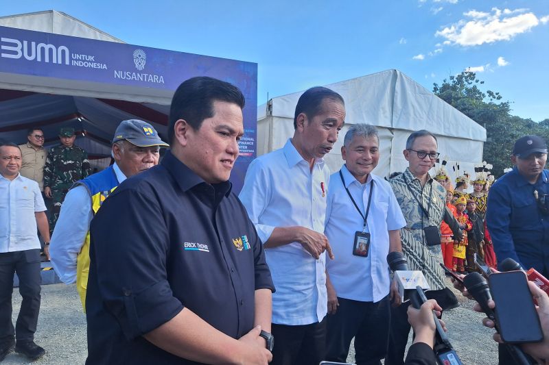 Presiden Jokowi mulai berkantor di IKN pada Juli Presiden Jokowi mulai berkantor di IKN pada Juli