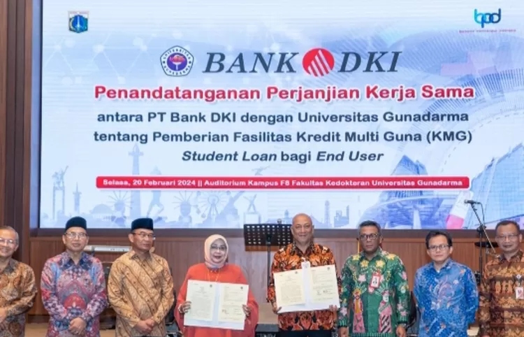 Bank DKI - Gunadarma kerjasama beri akses pinjaman biaya pendidikan mahasiswa Bank DKI - Gunadarma kerjasama beri akses pinjaman biaya pendidikan mahasiswa