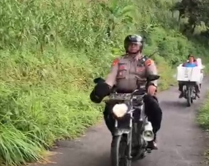 Polres Tegal kawal distribusi logistik Pemilu 2024 ke PPK