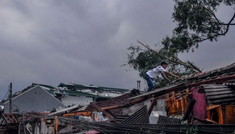 BRIN sebut puting beliung di Bandung kejadian langka
