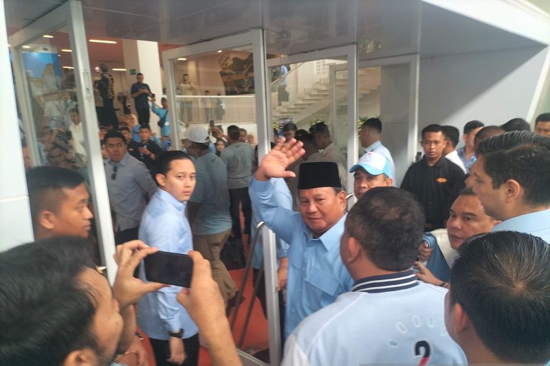 Prabowo hadir pada kampanye akbar di Gelora Bung Karno Prabowo hadir pada kampanye akbar di Gelora Bung Karno
