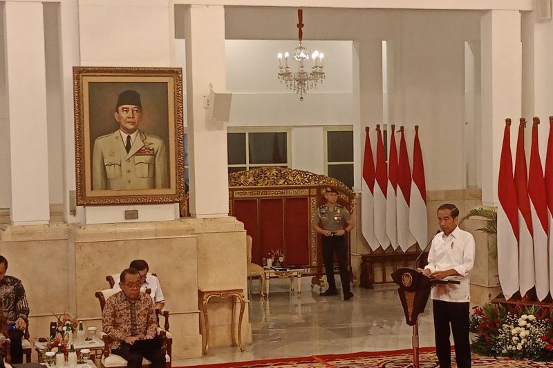 Jokowi minta lembaga terkait untuk jaga stok dan harga pangan jelang Ramadhan Jokowi minta lembaga terkait untuk jaga stok dan harga pangan jelang Ramadhan