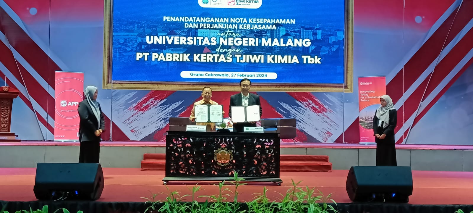Gandeng Tjiwi Kimia, UM gelar kuliah tamu Gandeng Tjiwi Kimia, UM gelar kuliah tamu
