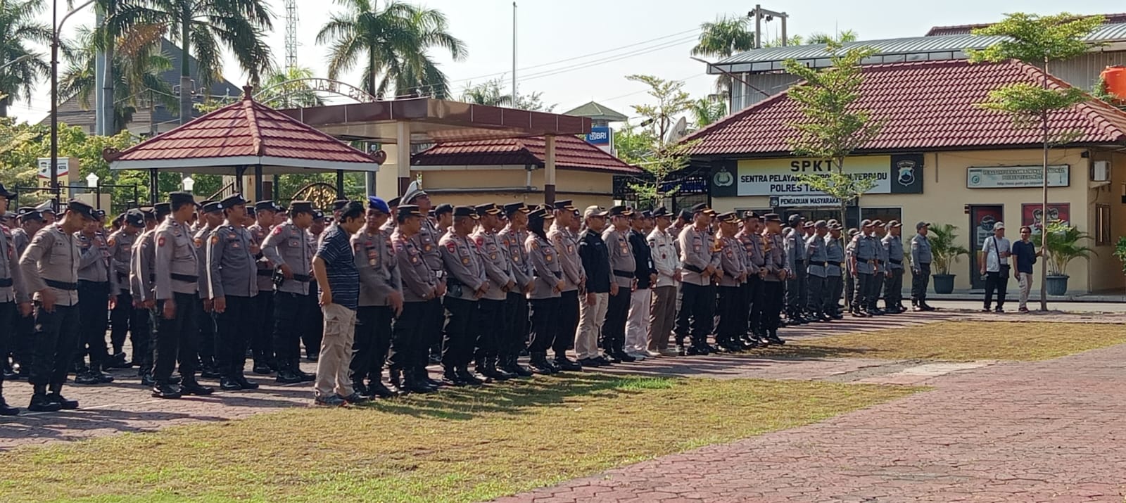 Pengamanan Pemilu, Polres Tegal Kota gelar apel pengecekan dan pembekalan Pengamanan Pemilu, Polres Tegal Kota gelar apel pengecekan dan pembekalan