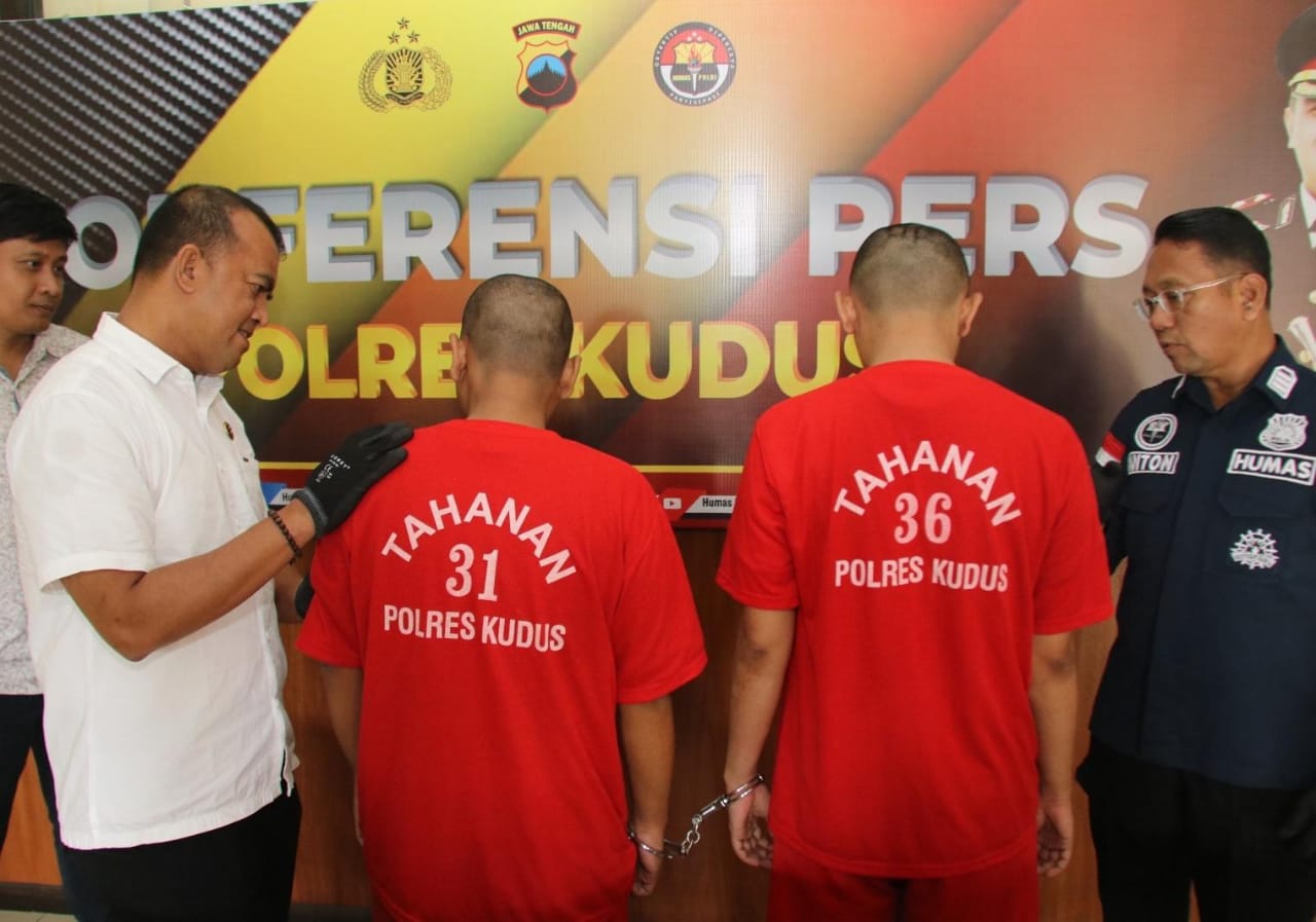 Satresnarkoba Polres Kudus tangkap pengguna dan pengedar narkoba jenis sabu