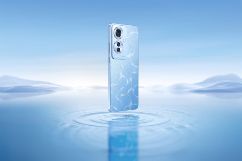 OPPO kenalkan inovasi desain Magnetic Particle lewat Reno11 F 5G