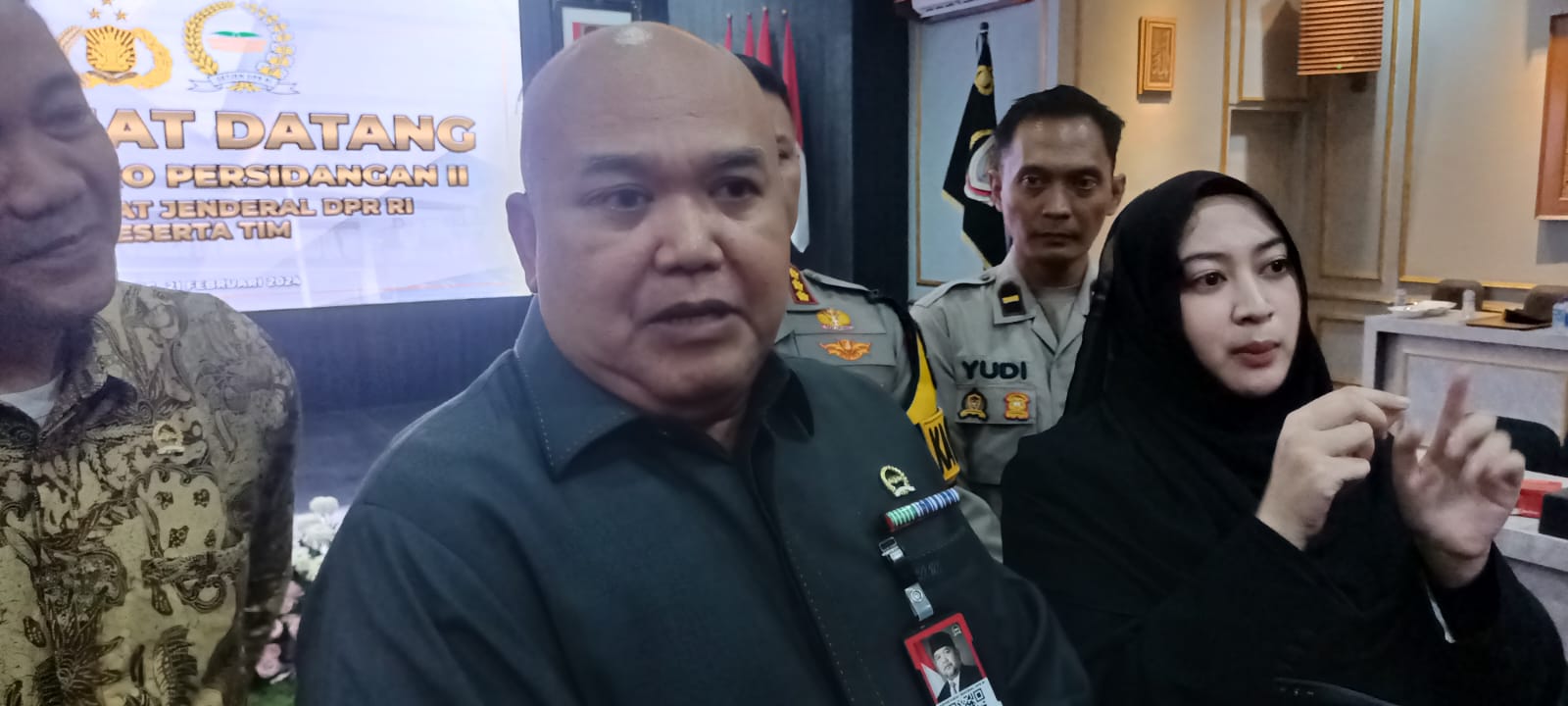 Setjen DPR-RI Biro Persidangan II berguru WBBM di Polresta Malang Kota Setjen DPR-RI Biro Persidangan II berguru WBBM di Polresta Malang Kota