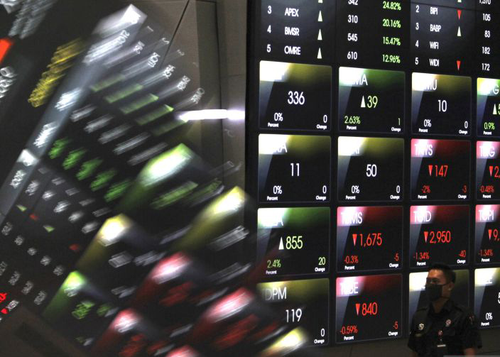 IHSG Jumat dibuka melemah 13,11 poin IHSG Jumat dibuka melemah 13,11 poin