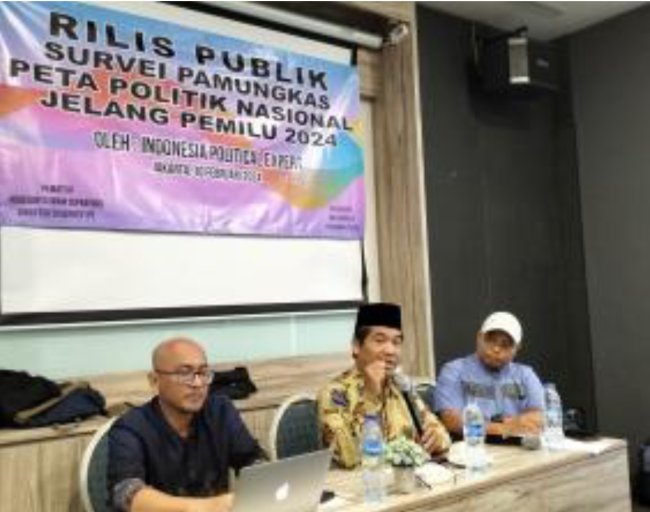 Survey IPE sebut Ganjar-Mahfud masih unggul dari Prabowo-Gibran dan Amin Survey IPE sebut Ganjar-Mahfud masih unggul dari Prabowo-Gibran dan Amin