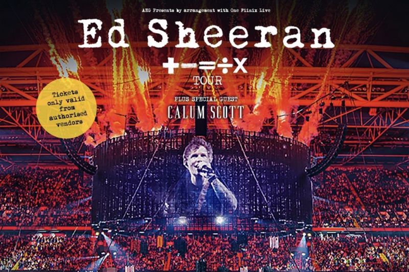 Konser Ed Sheeran dipindahkan ke JIS Konser Ed Sheeran dipindahkan ke JIS