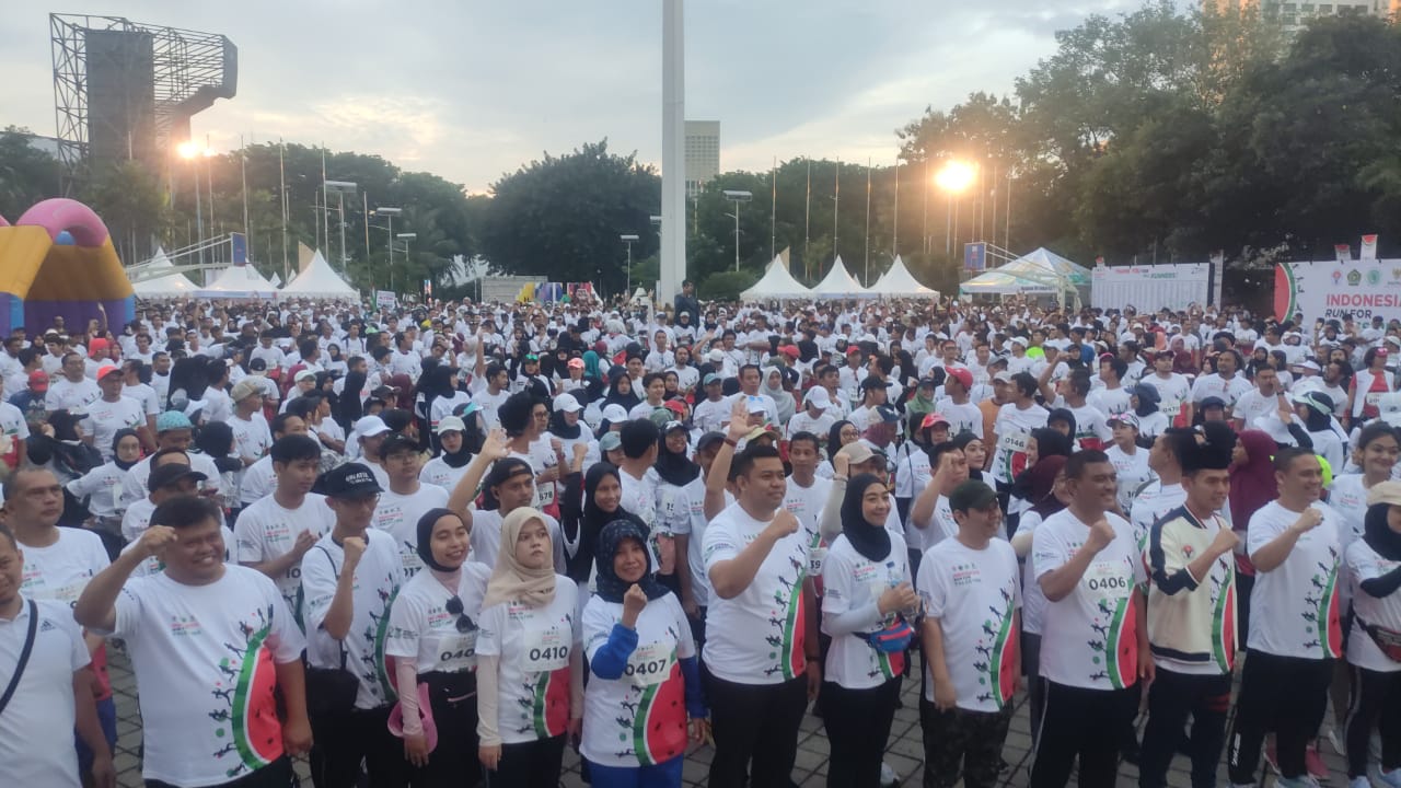 Galang dana untuk Palestina, Baznas RI gelar Indonesia Run For Palestine Galang dana untuk Palestina, Baznas RI gelar Indonesia Run For Palestine
