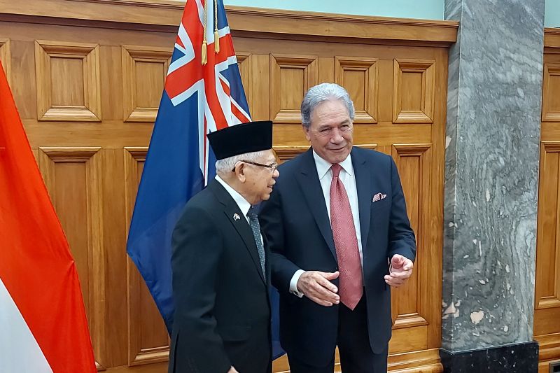 Wapres Maruf temui Wakil PM Selandia Baru cari peluang baru bilateral Wapres Maruf temui Wakil PM Selandia Baru cari peluang baru bilateral