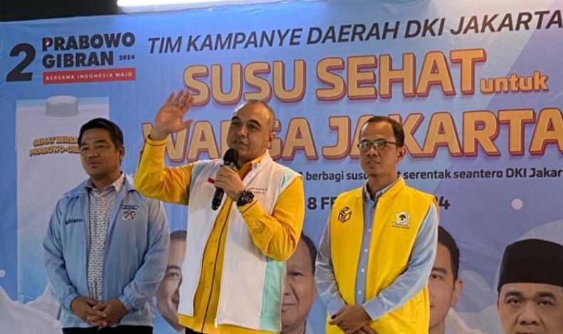 Golkar DKI bagikan 400 ribu susu di Jakarta demi tekan angka stunting Golkar DKI bagikan 400 ribu susu di Jakarta demi tekan angka stunting
