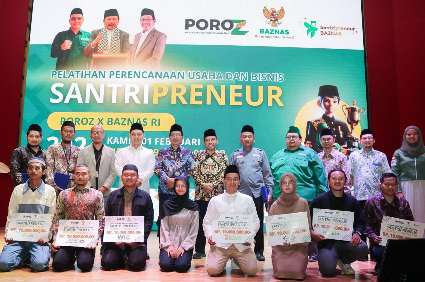 Siapkan santri pengusaha, BAZNAS - POROZ gelar pelatihan usaha dan bisnis santripreneur Siapkan santri pengusaha, BAZNAS - POROZ gelar pelatihan usaha dan bisnis santripreneur