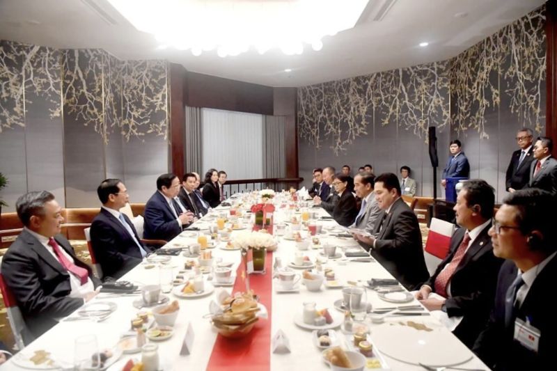Presiden Jokowi apresiasi sambutan hangat Vietnam Presiden Jokowi apresiasi sambutan hangat Vietnam