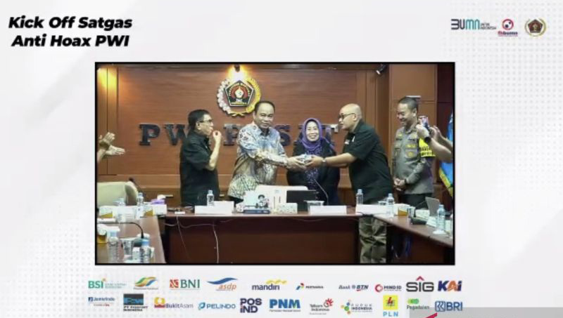Satgas Anti Hoax diresmikan untuk tangkal hoaks jelang Pemilu 2024