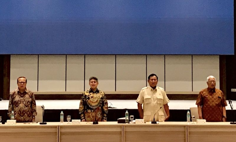 Prabowo dan Konferensi Waligereja Indonesia sepakat pemilu harus rukun Prabowo dan Konferensi Waligereja Indonesia sepakat pemilu harus rukun
