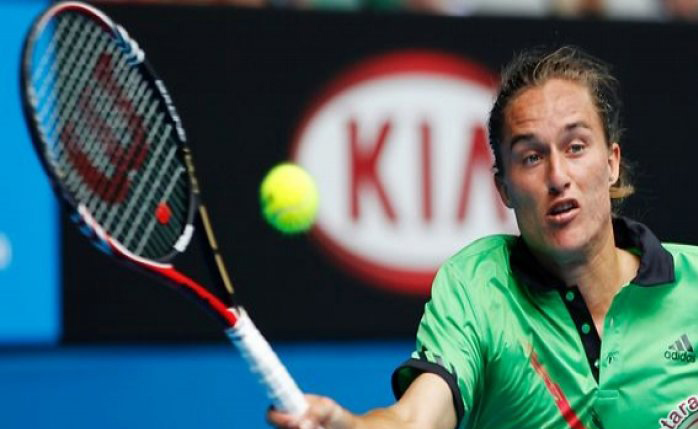Petenis Ukraina Dolgopolov gantung raket untuk mengabdi pada negaranya Petenis Ukraina Dolgopolov gantung raket untuk mengabdi pada negaranya