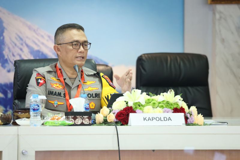 Kapolda tekankan komitmen Kapolres wujudkan pemilu kondusif Kapolda tekankan komitmen Kapolres wujudkan pemilu kondusif