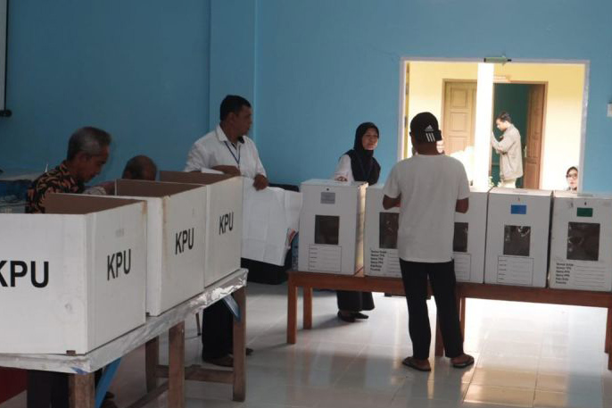 KPU Natuna gelar simulasi pemungutan suara di TPS KPU Natuna gelar simulasi pemungutan suara di TPS