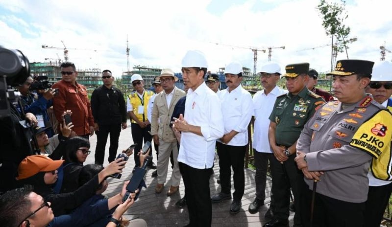 Presiden Jokowi optimistis Upacara HUT Ke-79 RI digelar di IKN