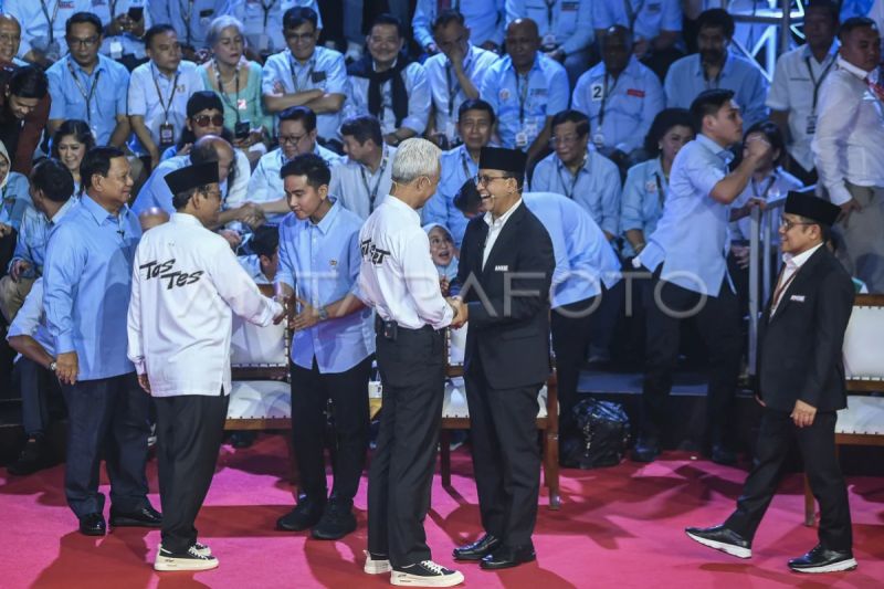 Round up - Kampanye hari ke-40, gelar konsolidasi hingga bersiap debat Round up - Kampanye hari ke-40, gelar konsolidasi hingga bersiap debat
