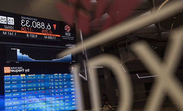 IHSG Senin dibuka menguat 9,40 poin