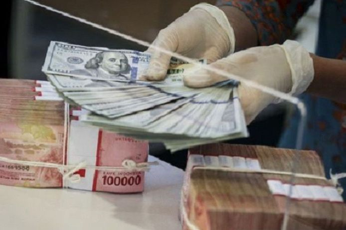 Rupiah naik 21 poin menjadi Rp15.622 per dolar AS
