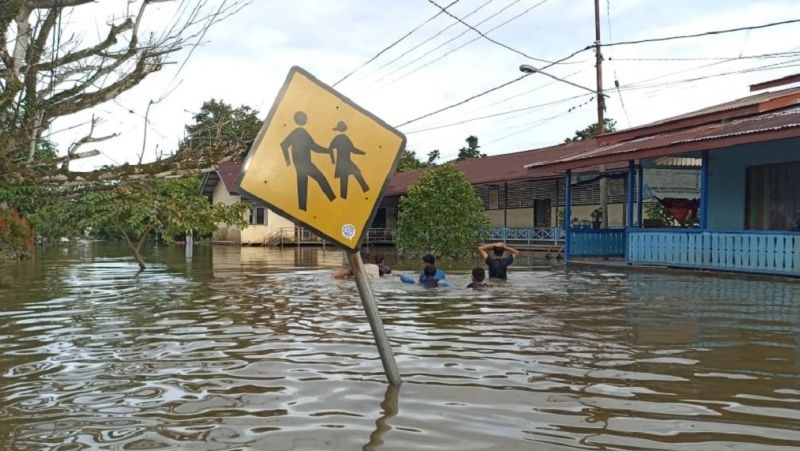 138 desa terdampak bencana banjir di Kalbar