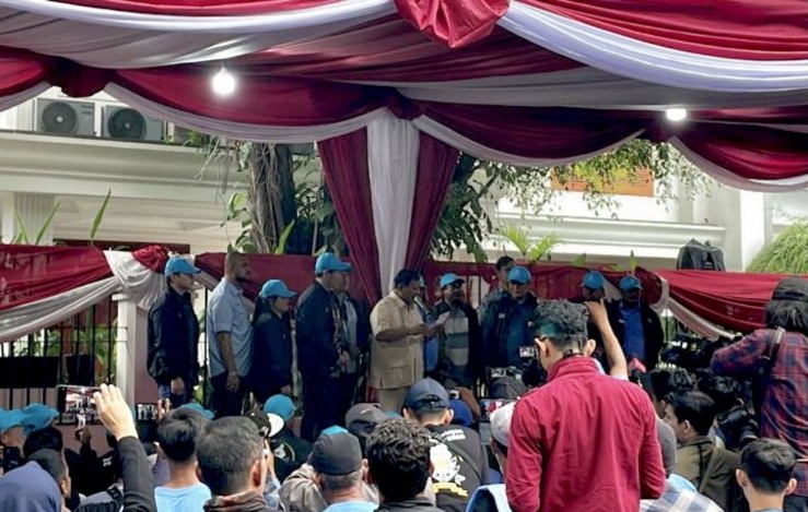 Prabowo bertekad perkuat TNI AL untuk jaga kekayaan bahari RI