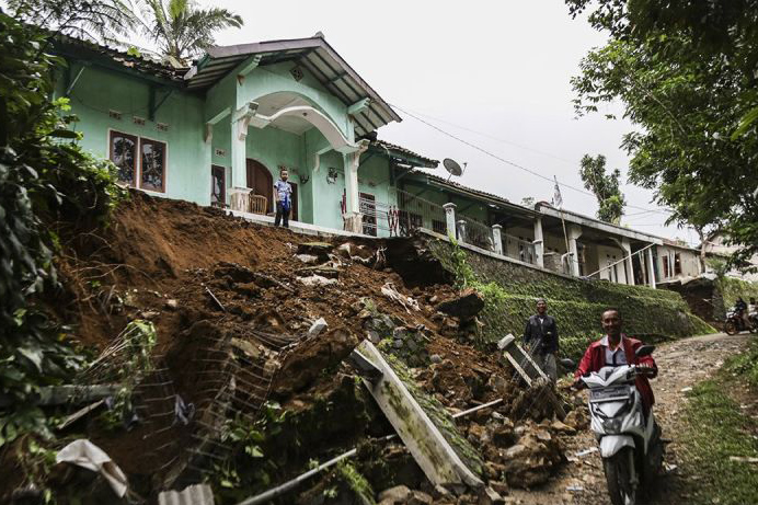 Kerugian bencana pada 2023 di Sukabumi capai Rp9,86 miliar