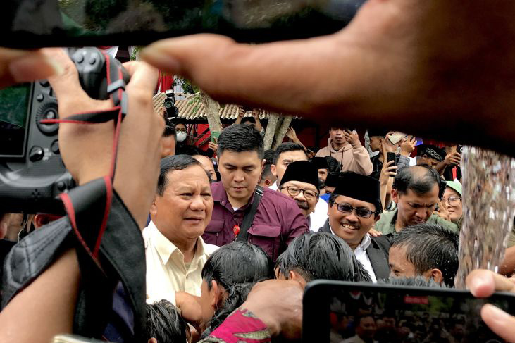 Prabowo berencana bantu tambah alat deteksi sumber air Unhan Prabowo berencana bantu tambah alat deteksi sumber air Unhan