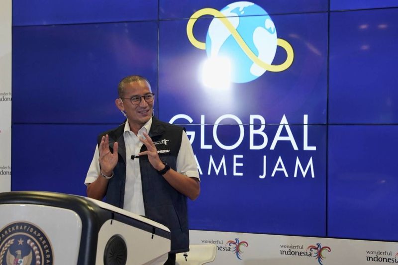 Menparekraf sampaikan dukungannya untuk anak Bangsa di Global Game Jam Menparekraf sampaikan dukungannya untuk anak Bangsa di Global Game Jam
