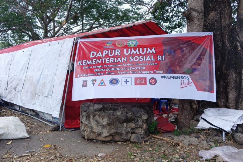 Kemensos kirim tim untuk bantu korban erupsi Gunung Lewotobi Kemensos kirim tim untuk bantu korban erupsi Gunung Lewotobi