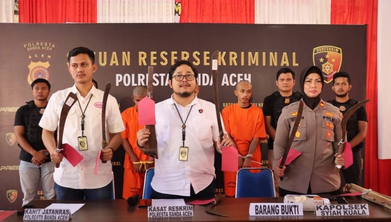 Polisi tetapkan enam tersangka kasus geng aniaya warga di Banda Aceh
