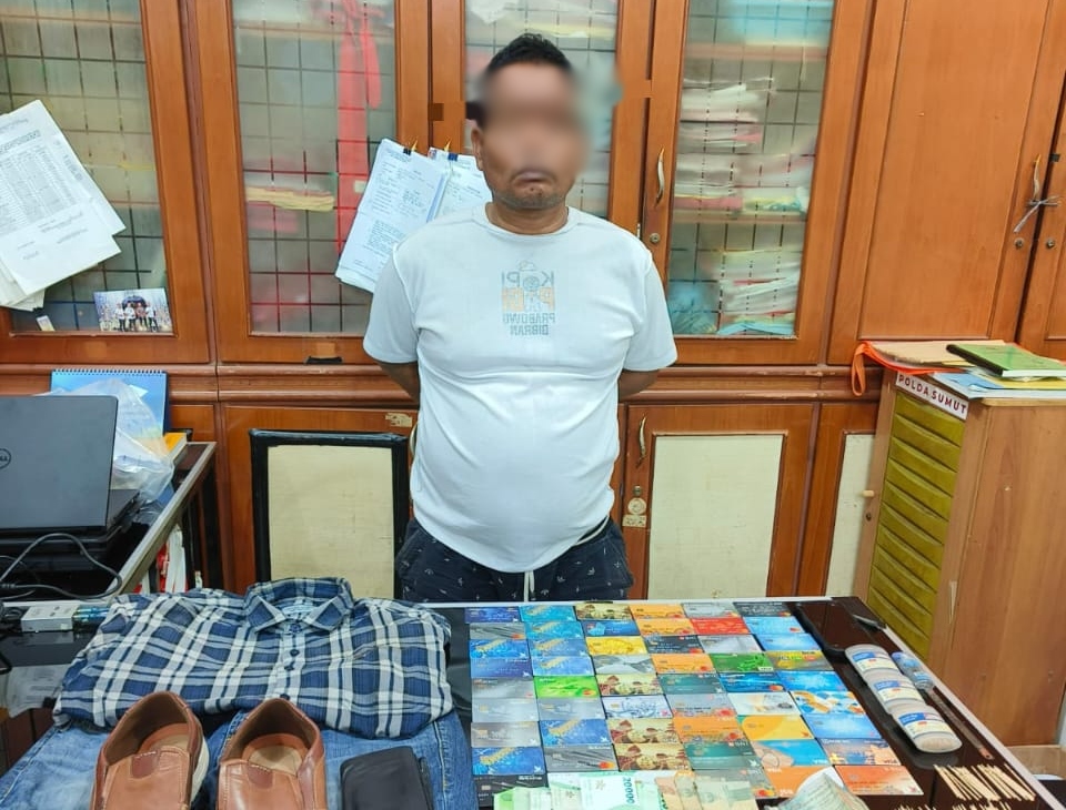 Polda Sumut tangkap komplotan pencurian modus ganjal ATM