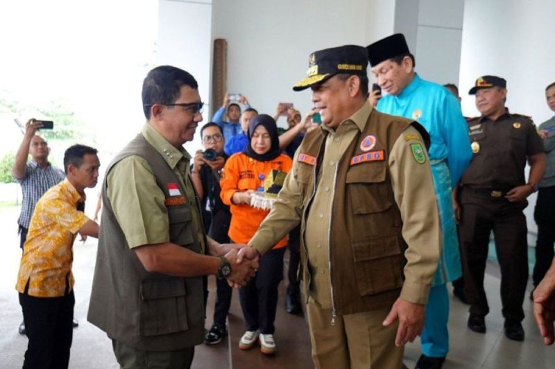 Kepala BNPB tinjau kondisi banjir di Riau Kepala BNPB tinjau kondisi banjir di Riau