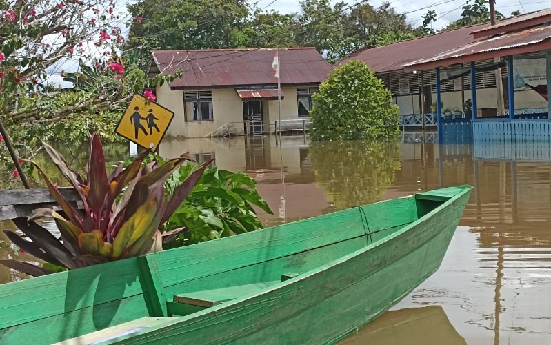 Banjir di Kapuas Hulu meluas warga terdampak mencapai 50.240 orang