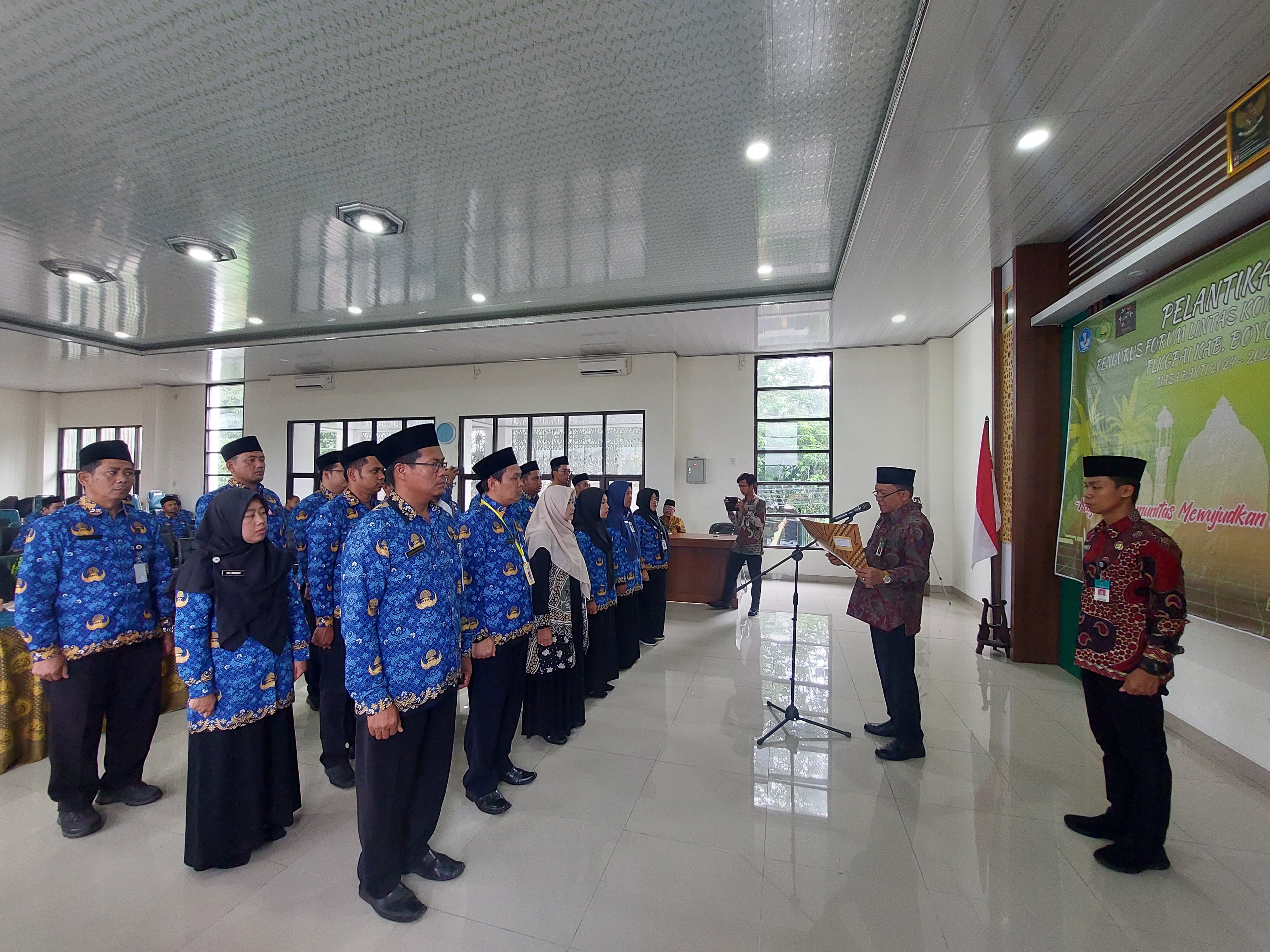 Tingkatkan kualitas, Kemenag Boyolali lantik guru Agama Islam Tingkatkan kualitas, Kemenag Boyolali lantik guru Agama Islam
