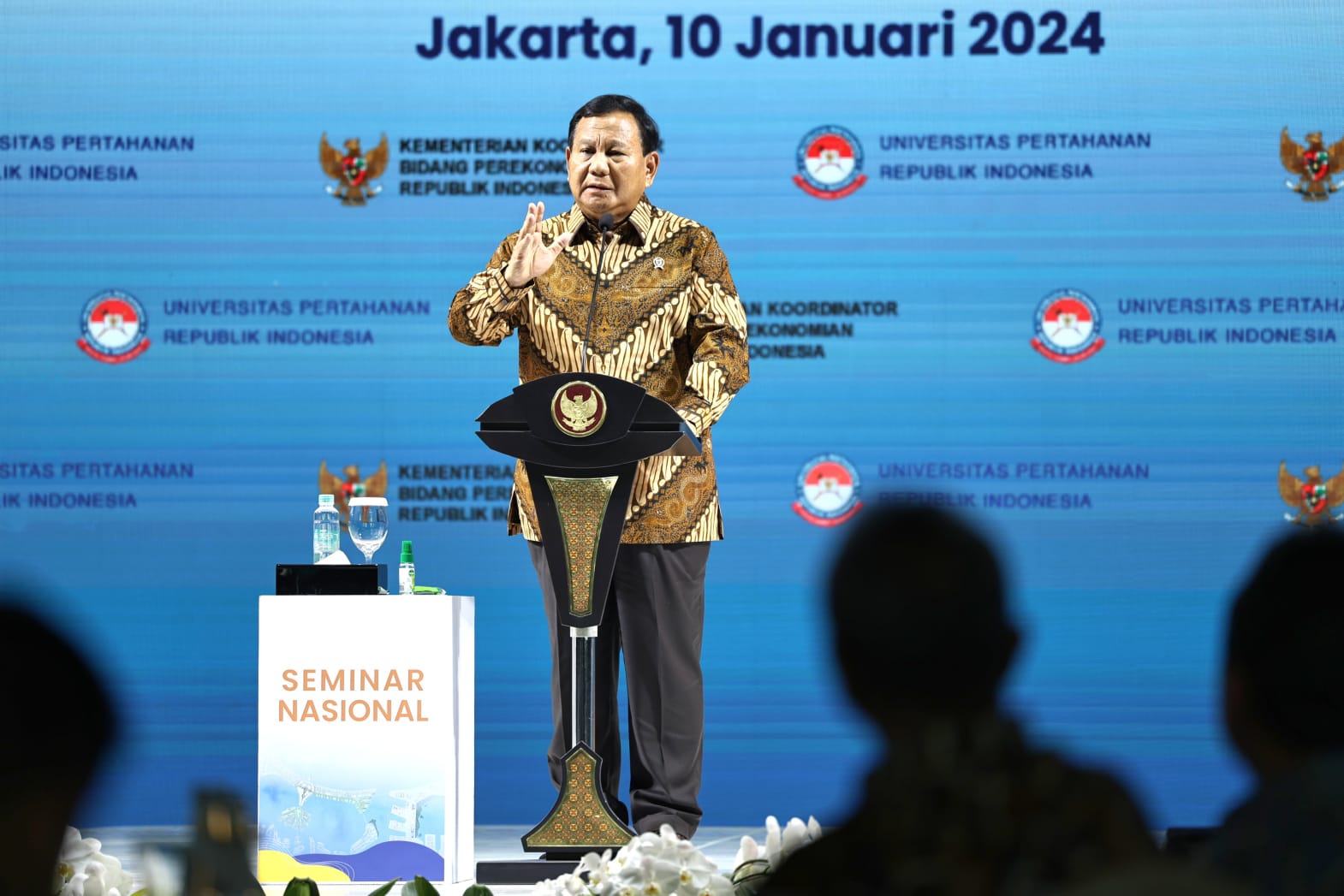 Menhan Prabowo tegaskan pentingnya Giant Sea Wall Menhan Prabowo tegaskan pentingnya Giant Sea Wall
