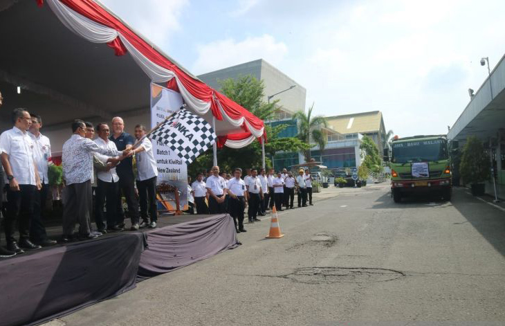 INKA Group ekspor Batch-1 60 gerbong barang ke Selandia Baru INKA Group ekspor Batch-1 60 gerbong barang ke Selandia Baru